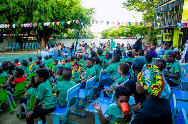 Événement festif avec les élèves de L'Eldorado